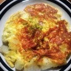 Fluffy Omelette with Mochi A picture of Fluffy Omelette with Mochi.