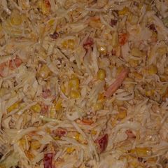 A picture of Southwestern Corn Slaw.