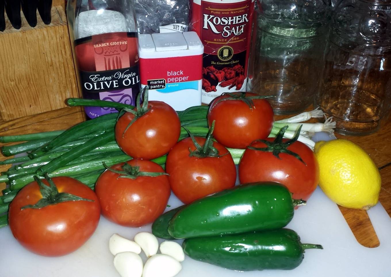 Tomato Scallion Salsa