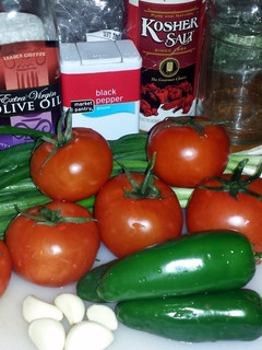 A picture of Tomato Scallion Salsa.