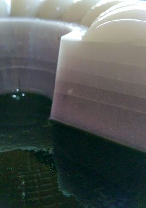 Foto resep Puding Ombre Ubi Ungu