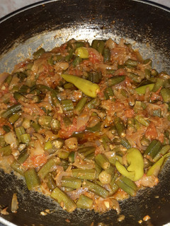 A picture of Bhindi Masala.