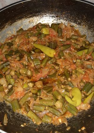 A picture of Bhindi Masala.