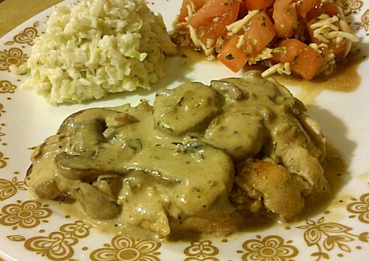 Step-by-Step Guide to Prepare Quick Chicken Breast in Creamy Mushroom Sauce