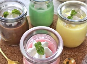 Foto resep Puding silky puyo