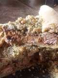 Rustic Chicken & Mushroom crumbly pie