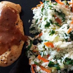 A picture of Paleo spicy mustard crockpot chicken.