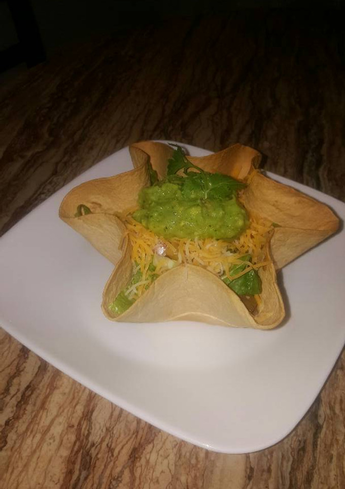 Una foto de Taco bowl