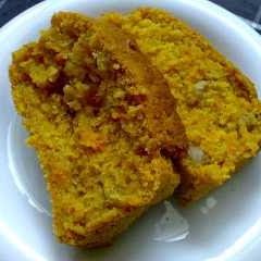 A picture of [Macrobiotic] Carrot Pound Cake.