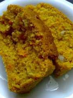 A picture of [Macrobiotic] Carrot Pound Cake.