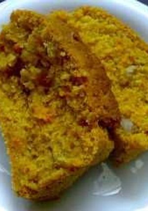 A picture of [Macrobiotic] Carrot Pound Cake.