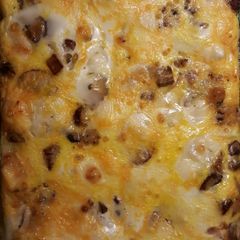 A picture of Cara's Breakfast Casserole.