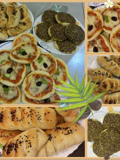 صورة لوصفة طريقة عمل اطيب معجنات بعجينة العشر دقائق