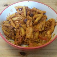 A picture of Chargrilled Chicken Pasta.