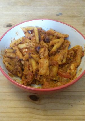 A picture of Chargrilled Chicken Pasta.