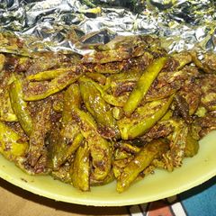A picture of Ivy gourd/ tendli kalonji.