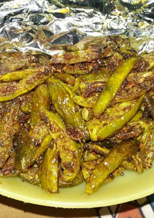 A picture of Ivy gourd/ tendli kalonji.