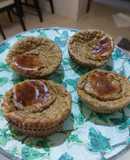 Muffins sabor tostada francesa keto