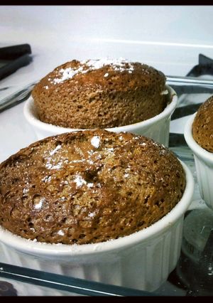 A picture of Simple Milk Chocolate Souffle.