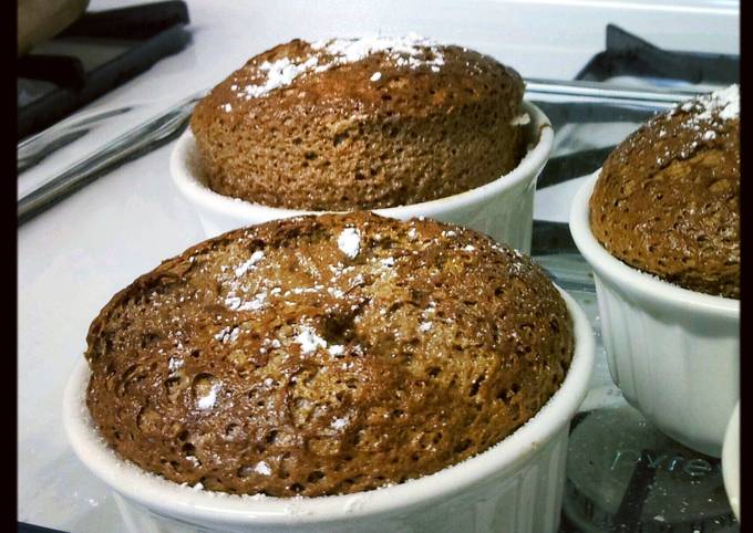 Simple Milk Chocolate Souffle