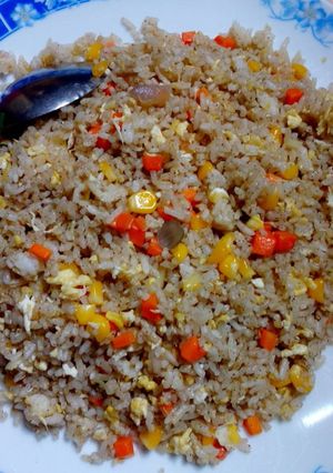 Foto resep Nasi Goreng Jagung Lada Hitam