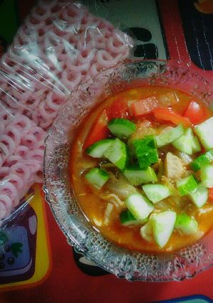 Foto resep Mie tek tek kuah