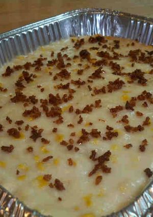 A picture of Maja Blanca.
