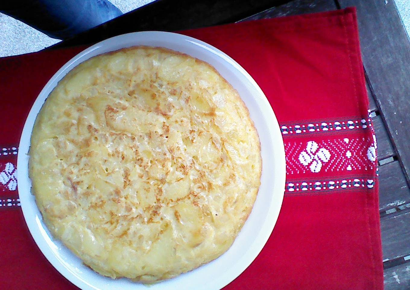 Basque potato tortilla