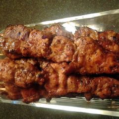 A picture of Filipino-style Pork BBQ.