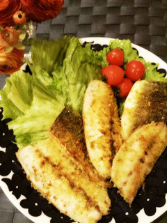 A picture of Quick Curry-Breaded Horse Mackerel.