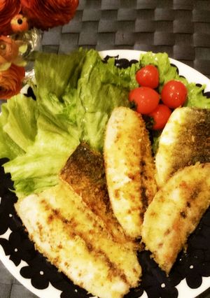 A picture of Quick Curry-Breaded Horse Mackerel.