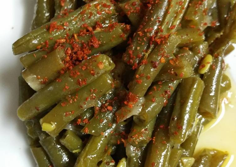 Recipe of Perfect Green beans with olive oil