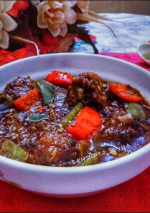 ভেজ মাঞ্চুরিয়ান (veg manchurian recipe in Bengali) রেসিপির প্রধান ছবি