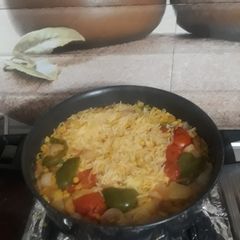 A picture of Chana Dal khichdi punjabi style Immunity cantrol.