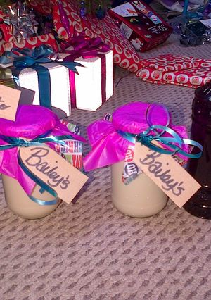 A picture of Jade's Homemade Baileys.