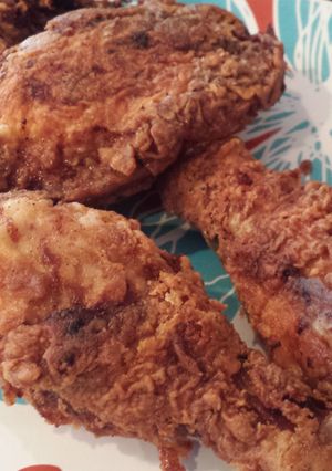 A picture of Buttermilk fried chicken.
