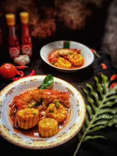Foto resep Udang galah saos Padang