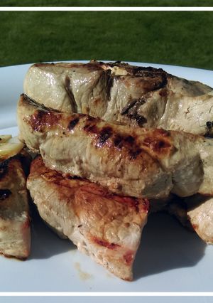 A picture of Grilled Pork Ribs.