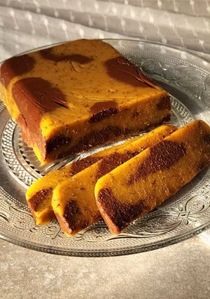 Una foto de 🍠 Dulce de batata al chocolate naturalmente endulzado 🍠 Sin azúcar, sin edulcorantes, con agar agar