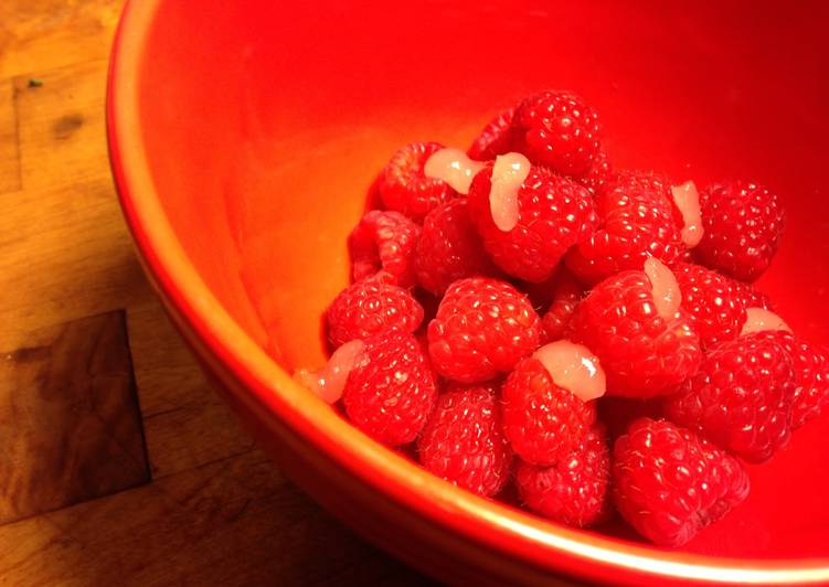 Simple Way to Prepare Homemade Simple Raspberries