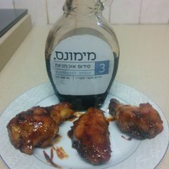 A picture of Sweet Barbecue Sauce Chicken Wings.