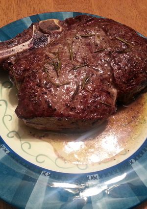 A picture of Sexy Time Steak (courtesy of the 4 hour chef).