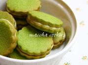 A picture of matcha green tea cookie