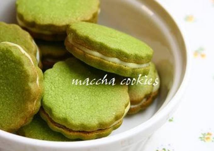 Matcha–White Chocolate Sugar Cookies Recipe