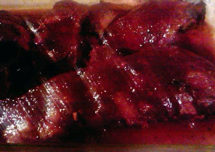 Simple Way to Make Super Quick Homemade Juicee&#39;s Bbq&#39;d spareribs from the crock pot