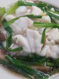 เนื้อปลาเก๋านึ่งซีอิ๊ว