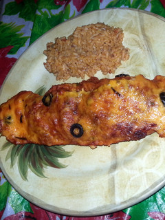 A picture of Filthy Bird Enchiladas.