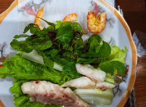 Hình của món Gỏi cuốn cá chim, thịt ba chỉ, tôm.