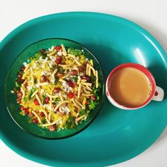 A picture of Indori Poha.