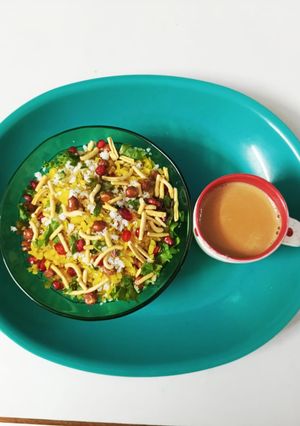 A picture of Indori Poha.